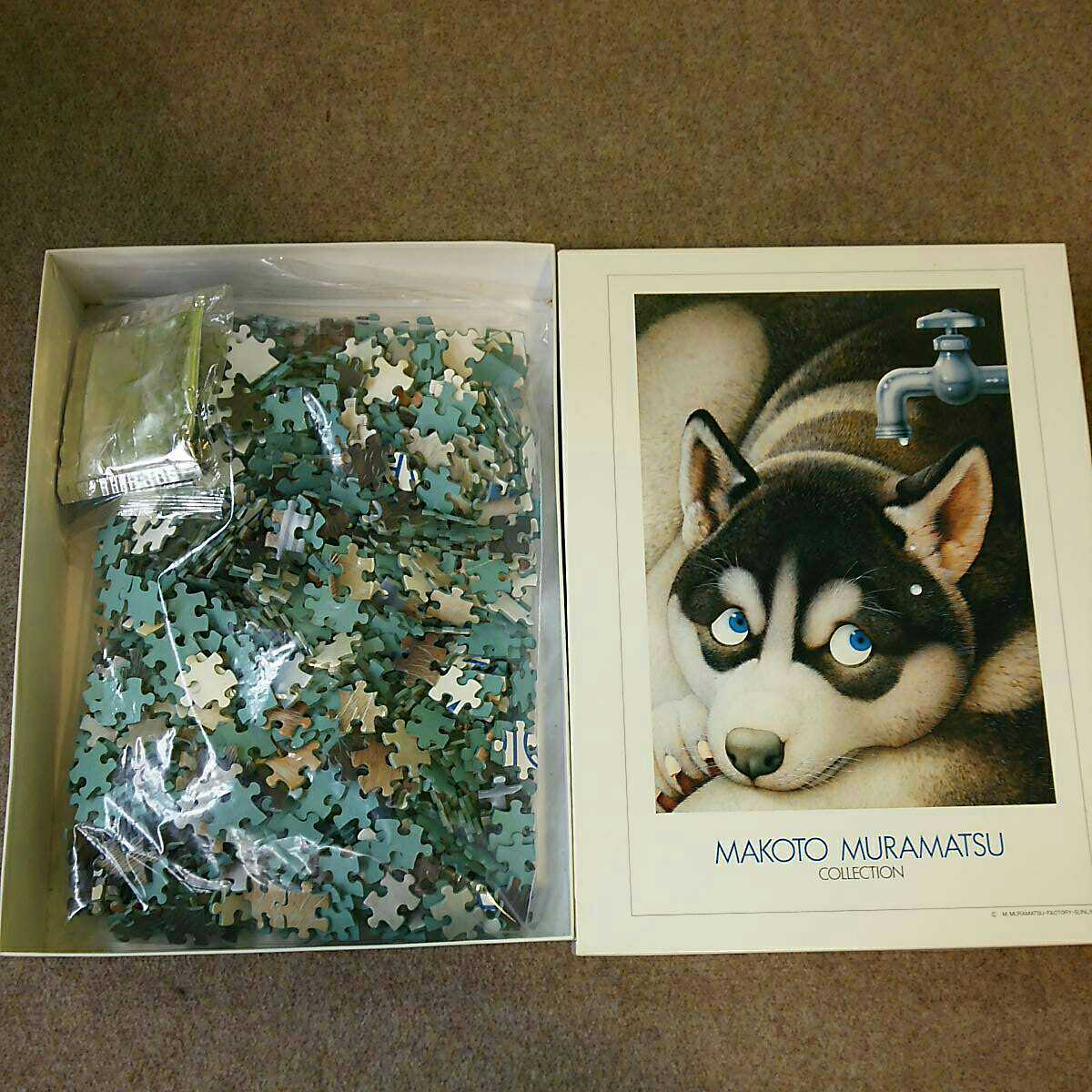 Makoto Murakami Collection 村松誠 ジグソーパズル 1000ピース Fall In Drops 犬 パズル ジャンク 長期保管 ジグソーパズル 売買されたオークション情報 Yahooの商品情報をアーカイブ公開 オークファン Aucfan Com