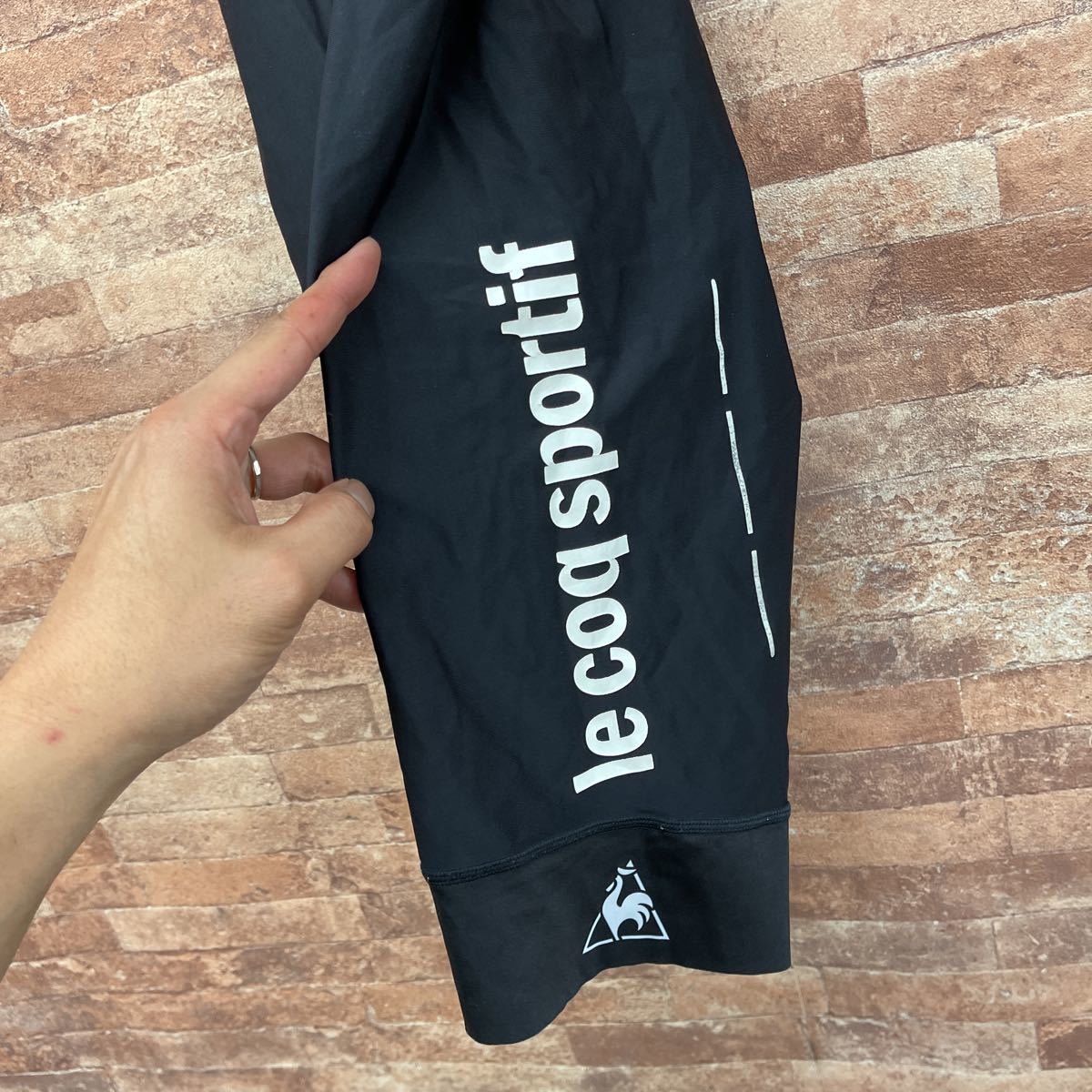 ルコック サイクリング ビブパンツ L ブラック メンズ 未使用ルコック