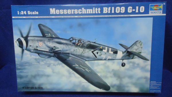 257 02409 トランペッター 1/24 ドイツBF109G-10 100D5