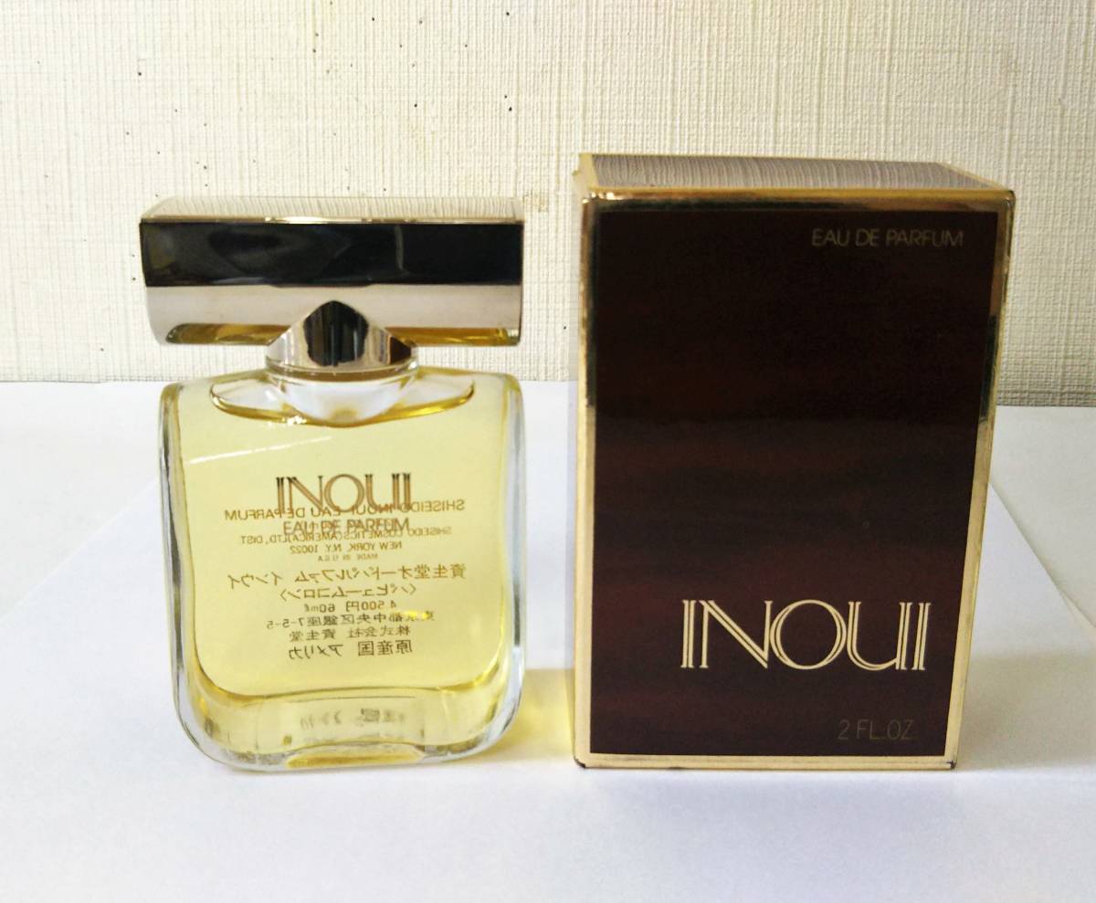 香水 資生堂 INOUI SHISEIDO インウイ 60ml 箱付 ほぼ満量　現状品