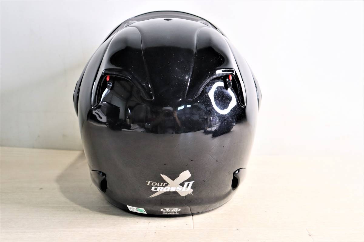 69 Arai ヘルメット ツアークロス2 グラスブラック アライ 【公式通販】