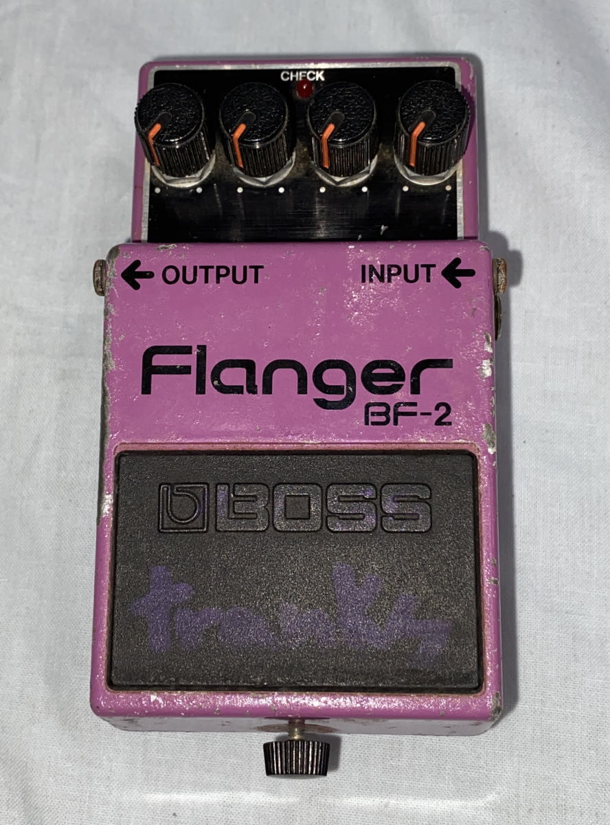 BOSS BF-2 日本製 銀ネジ(ジャンク) ◎ ジャンク 日本製 BOSS BF-2 Flanger Made in Japan フランジャー