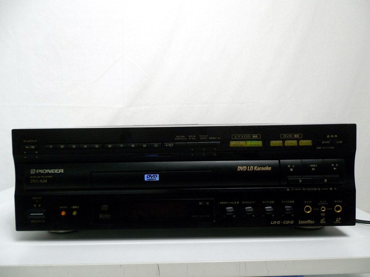 パイオニアLDプレーヤ両面再生高級機☆CLD-R7G☆メンテ修理済み動作