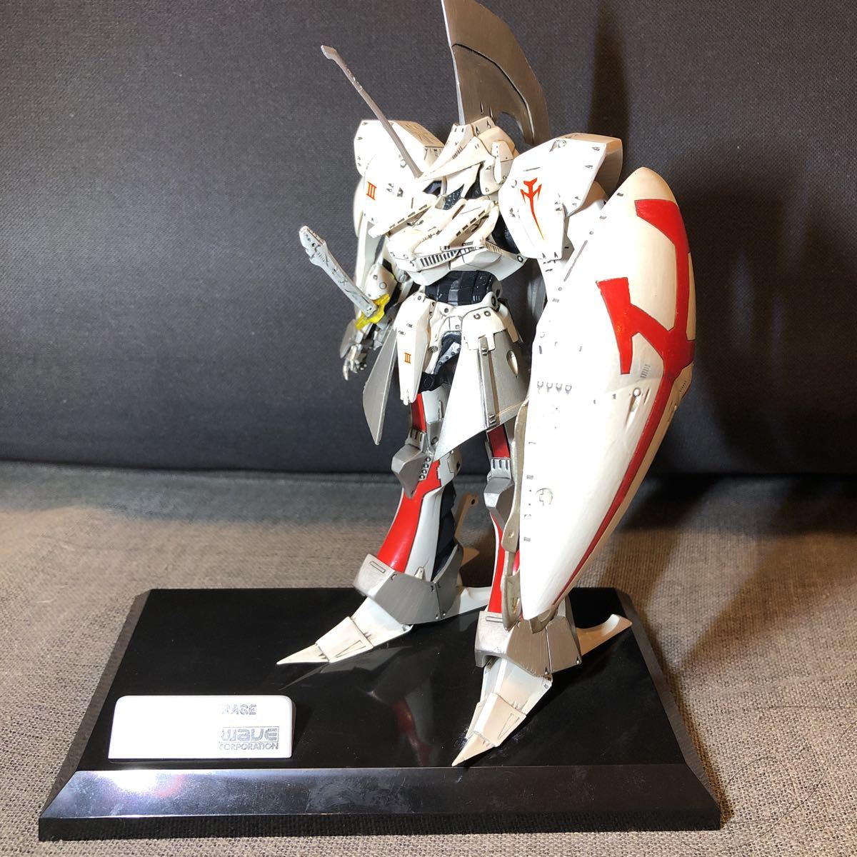 wave レジンキット 1/144 レッドミラージュ 完成品 ジャンク FSS ファイブスター物語