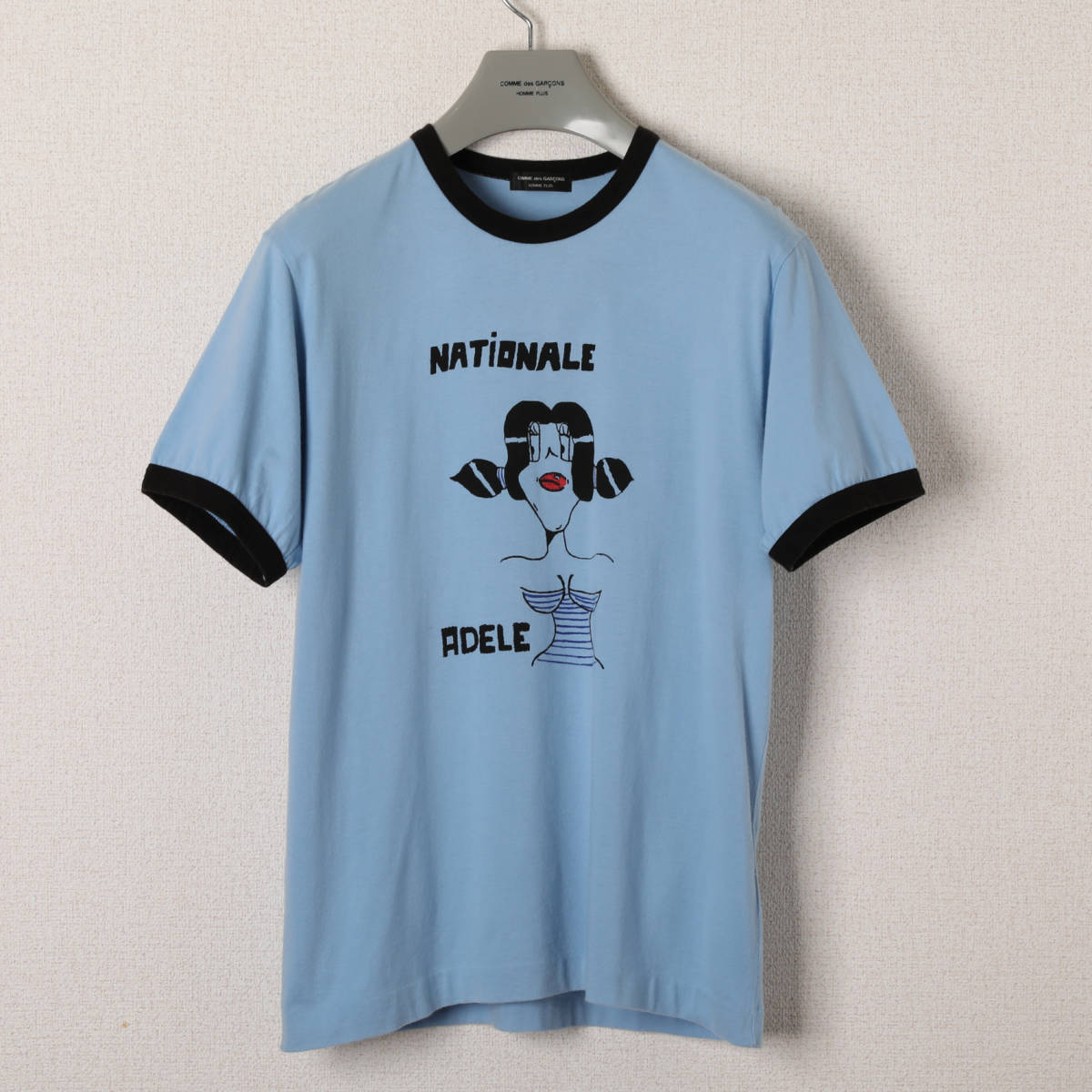  レアカラー AD2003 COMME des GARCONS HOMME PLUS コムデギャルソン オムプリュス プリントTシャツ アーカイブ ビンテージ(Lサイズ以上)｜売買されたオークション情報、yahooの商品情報をアーカイブ公 男性用