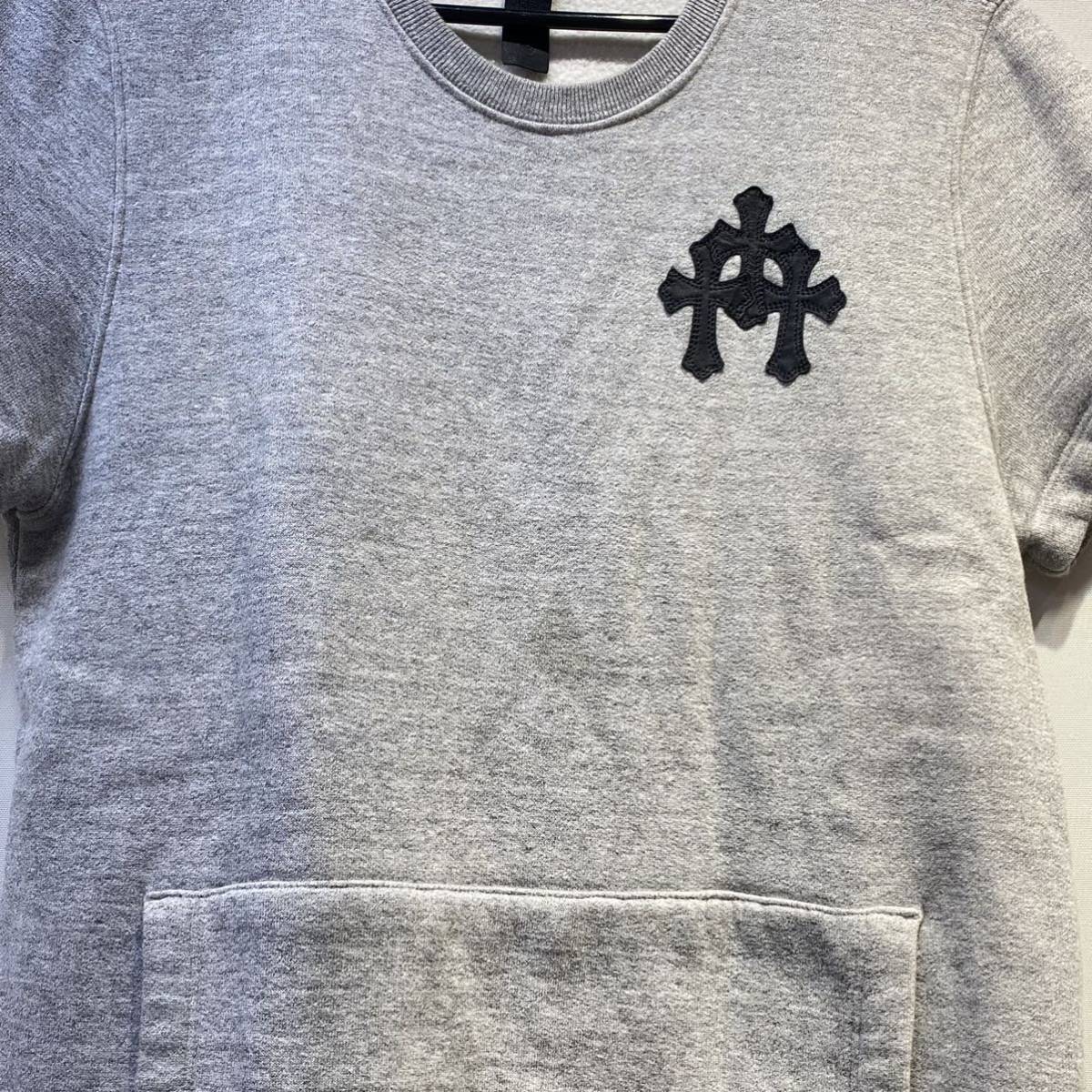 Chrome hearts クロムハーツ メンズ Tシャツ レザークロスパッチ 