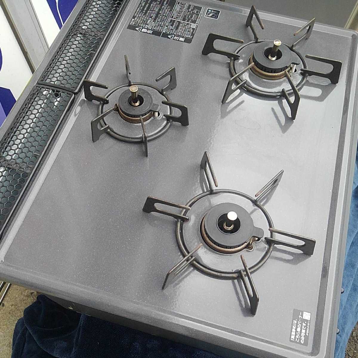 新品】リンナイ rb32am4h2s-bw つづっ プロパンガス ビルトインコンロ