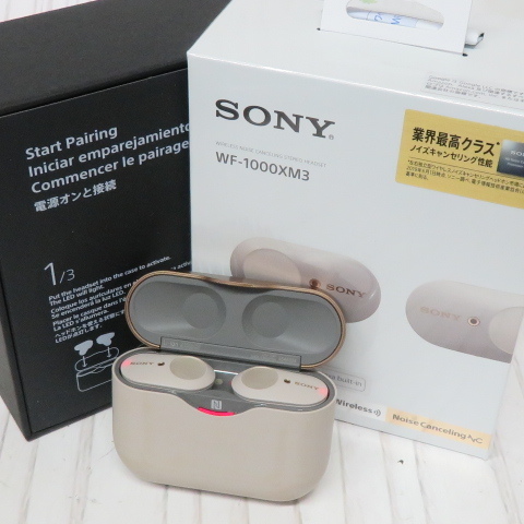 SONY WF-1000 XM3 ノイズキャンセリング ワイヤレスイヤホン Bluetooth