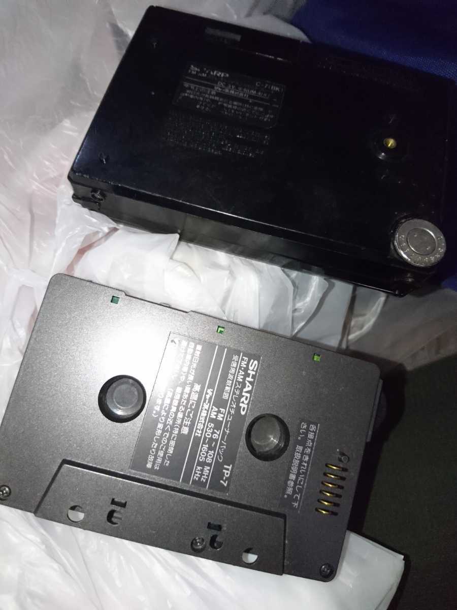 SHARP カセットプレーヤー JC-7 ジャンク品