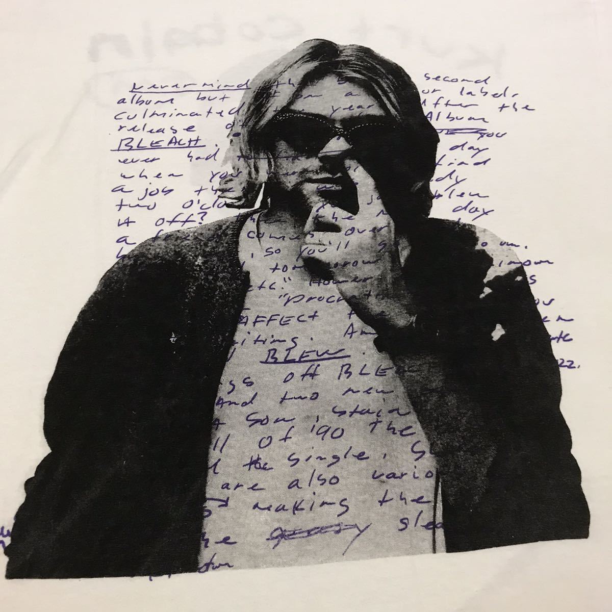 USA製 Kurt Cobain Kid tee 幼少期 Vintage NIRVANA ニルヴァーナ 