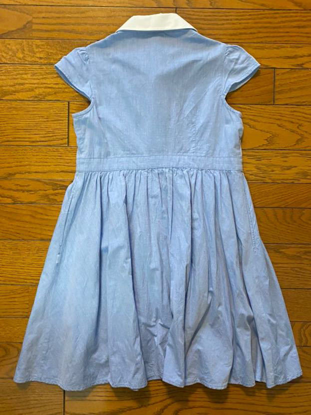 組曲 ワンピース 140サイズ 襟付 デニム風 こども 春夏 ワンピース ロング 売買されたオークション情報 Yahooの商品情報をアーカイブ公開 オークファン Aucfan Com