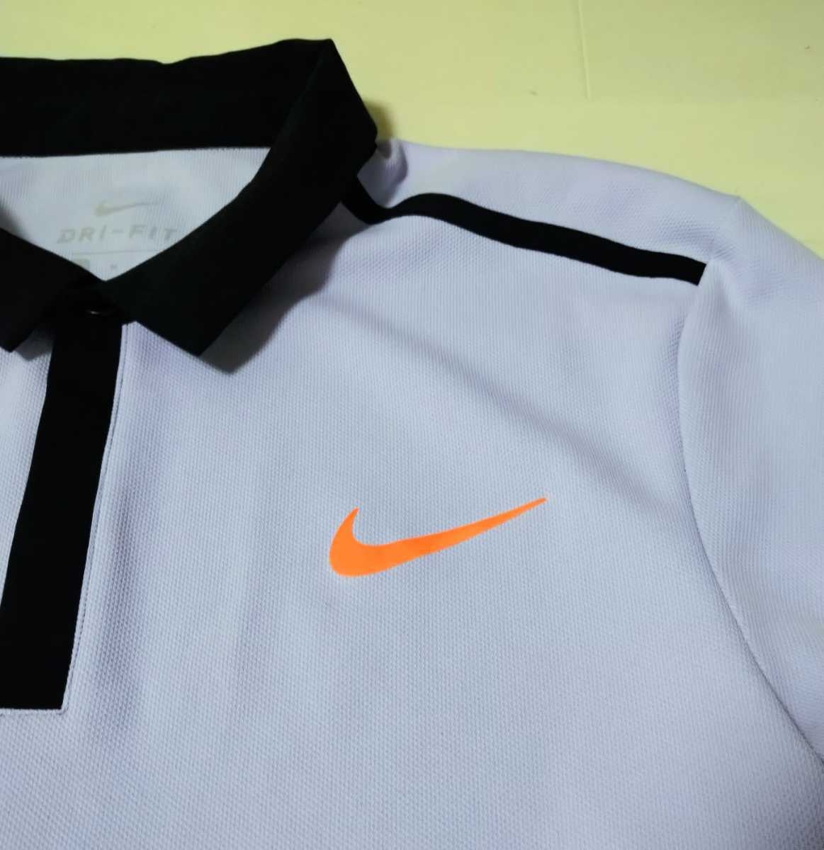 ナイキ NIKE テニス ゲームシャツ フェデラーモデル Mサイズ ナイキ