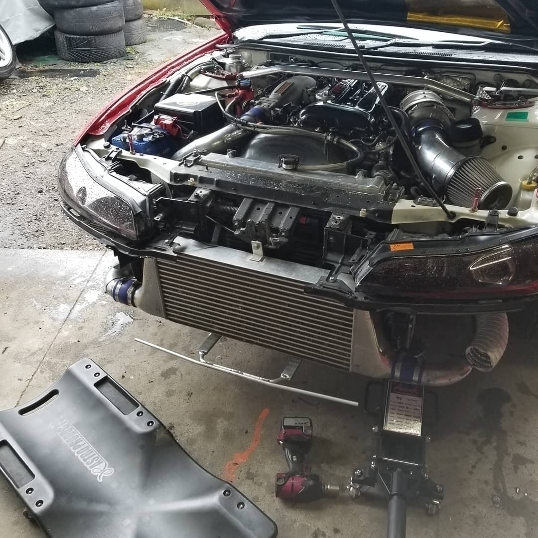 s13.s14.s15.180sxおすすめロングモデルも即納可能！ バンパー ステー