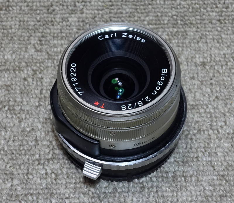 Biogon Carl Zeiss コンタックス 28mm T* CONTAX F2.8 Contax G1 21mm