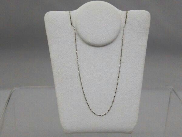K18 チェーンネックレス 全長 40cm チェーン幅 0.5mm 総重量 0.6g ネックレス
