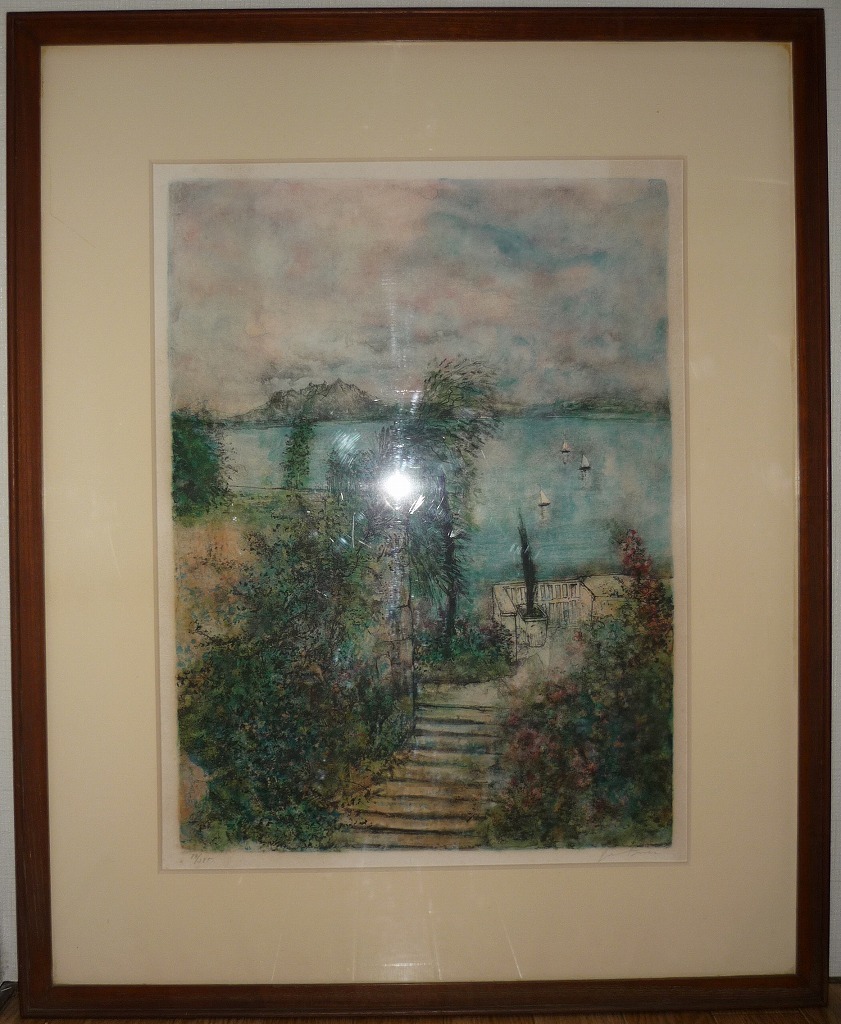 ベルナール.ガントナーの風景画 版画 ベルナール.ガントナーの風景画