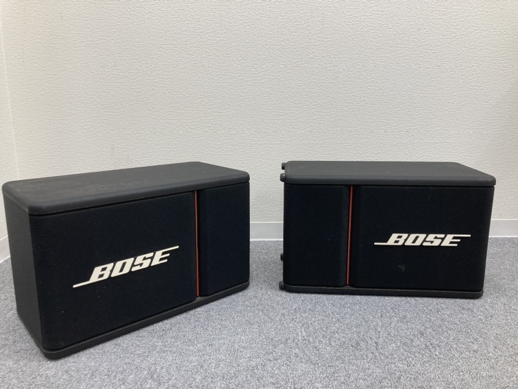A1188-K4-1-（20000）　BOSE/ボーズ　スピーカー　2台セット　301-AV MONITOR　PART1-LEFT　PART2-RIGHT　現状品①