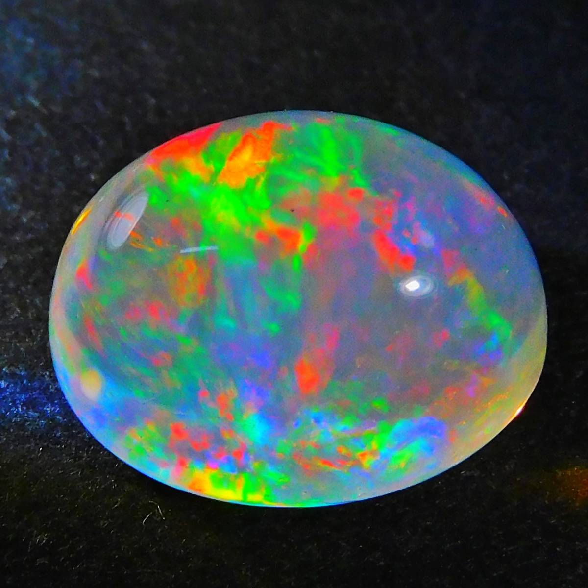 遊色抜群！！！大粒！！◆天然ファイヤーオパール 4.39ct◆ナチュラル ルース Fire Opal 裸石 ジュエリー　 2025年最新Yahoo!オークション -オーストラリア オパール(オパール