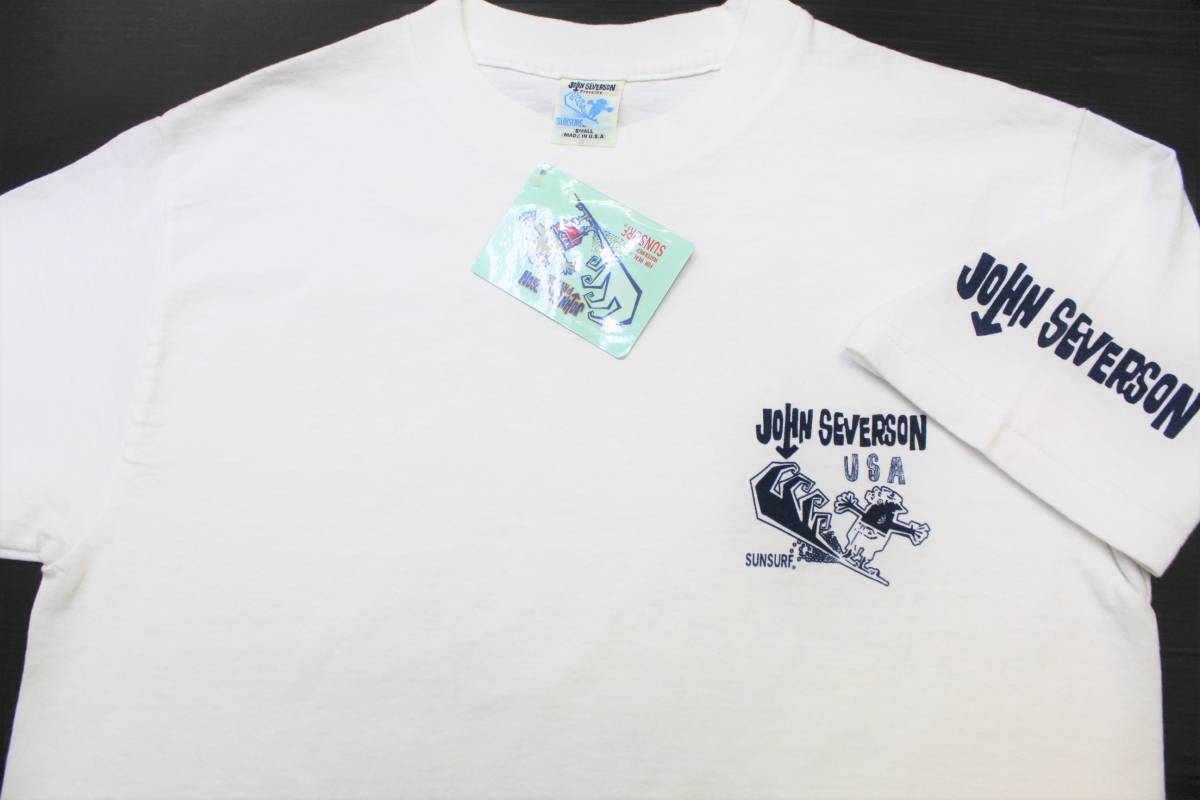 YTS47東洋Sジョンセバーソン サーフィンJohn Severson半袖TシャツUSA製 
