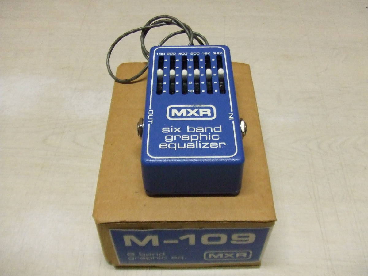 MXR 6バンド イコライザー M-109 MXR EQ M109 Graphic 41117