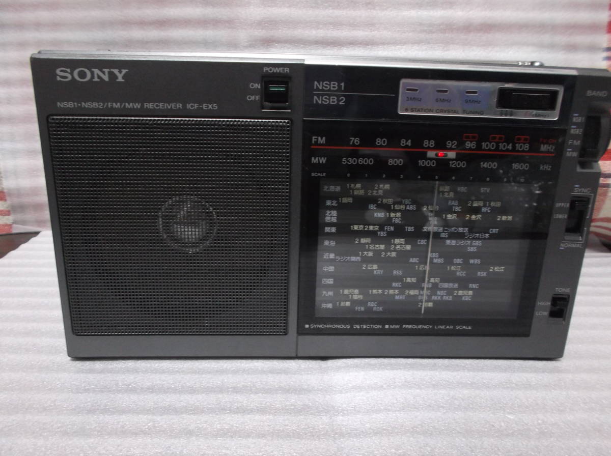 ZEROnet]Σレトロテレビ付きラジカセ SONY ジャッカル/JACKAL FX-300