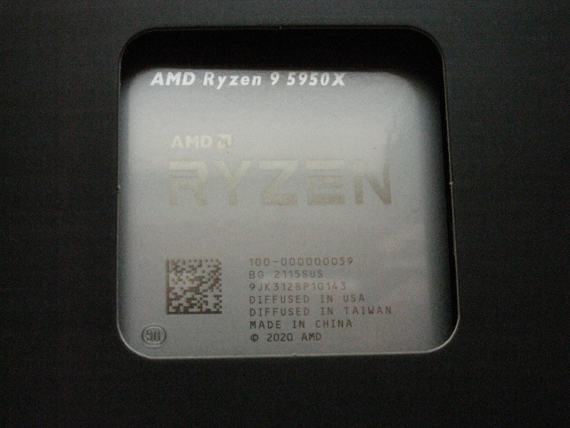 ☆Ryzen 9 5950X W/O Cooler (100-100000059WOF）新品未開封☆_7