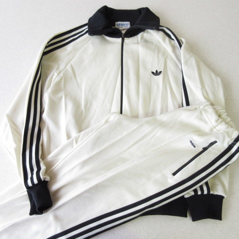 ○80s 80年代 adidas アディダス◇ジャージ セットアップ ADS-4F