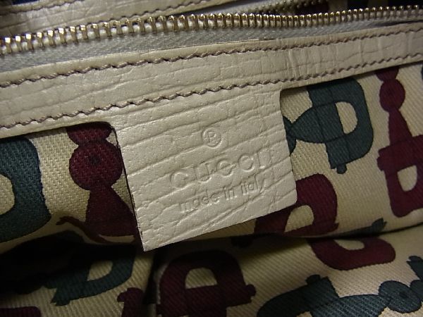 1円 GUCCI グッチ 144388 001013 シェリーライン GGキャンバス×レザー 