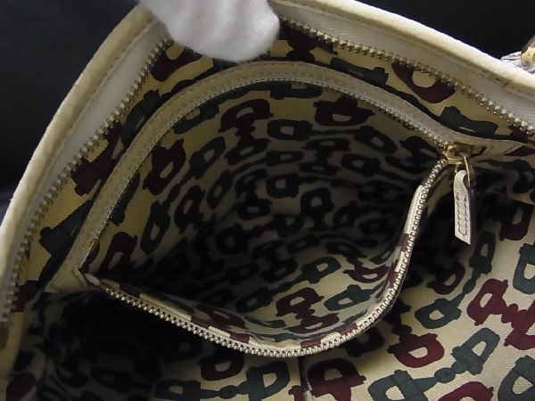 1円 GUCCI グッチ 144388 001013 シェリーライン GGキャンバス×レザー 