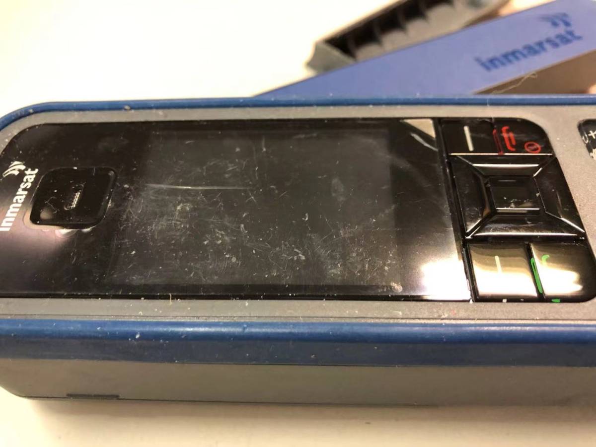動作未確認□○ inmarsat IsatPhone PRO SIMフリー 衛星携帯電話 海上