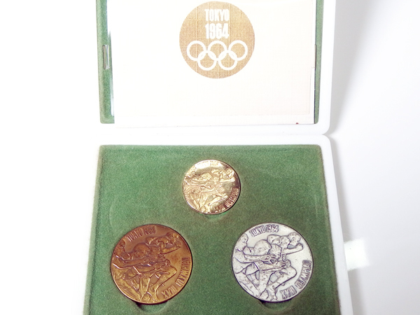 E‐20☆1964年 東京五輪 TOKYO オリンピック 記念 メダルセット 地金