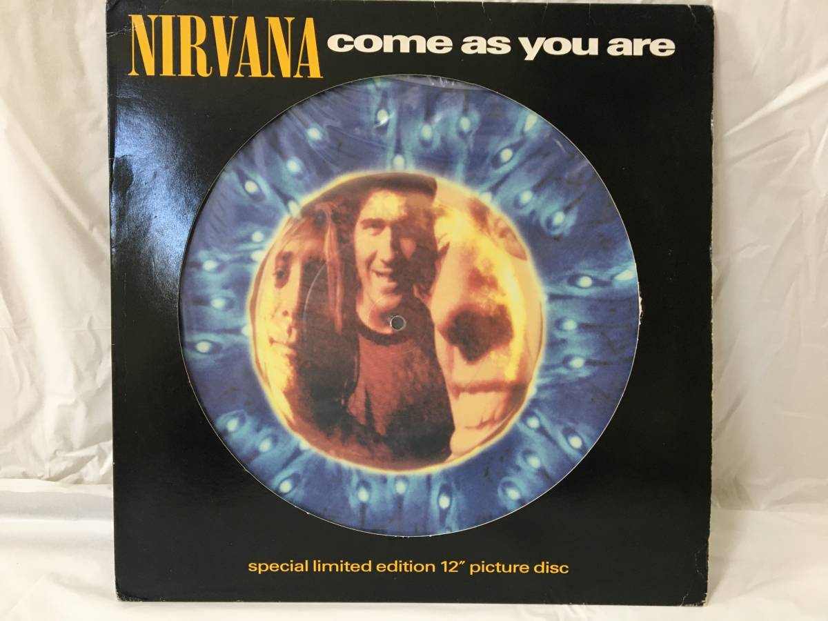 ☆I339☆LP レコード 限定ピクチャー盤 NIRVANA come as you are