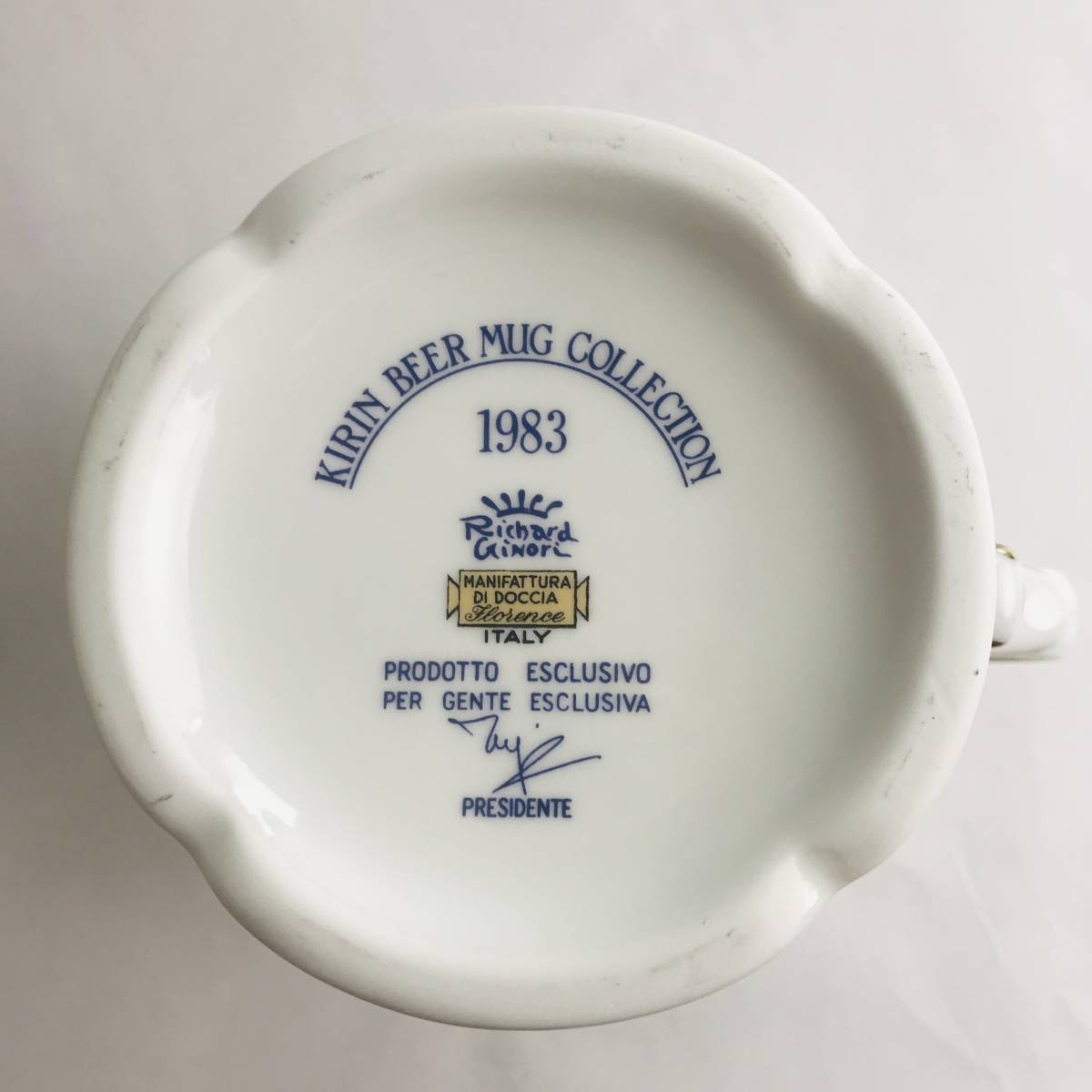 キリン ビアマグコレクション 1995 Richard Ginoriリチャードジノリ