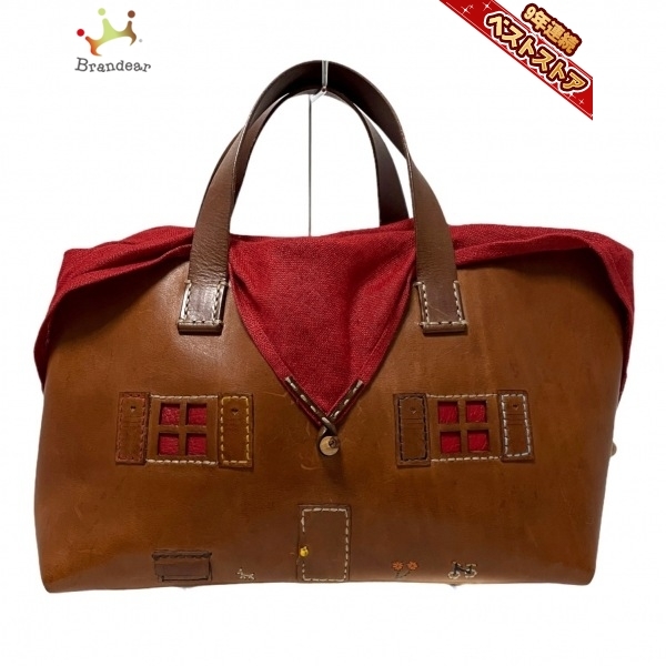 アンリークイール HENRY CUIR レザー トートバッグ ホワイト 【公式通販】