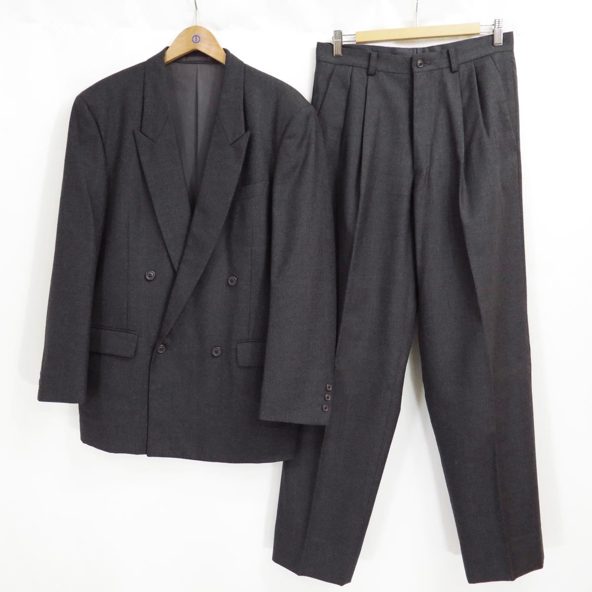 80s ISSEY MIYAKE MEN WOOL SUIT SET UP VINTAGE イッセイミヤケ メン 