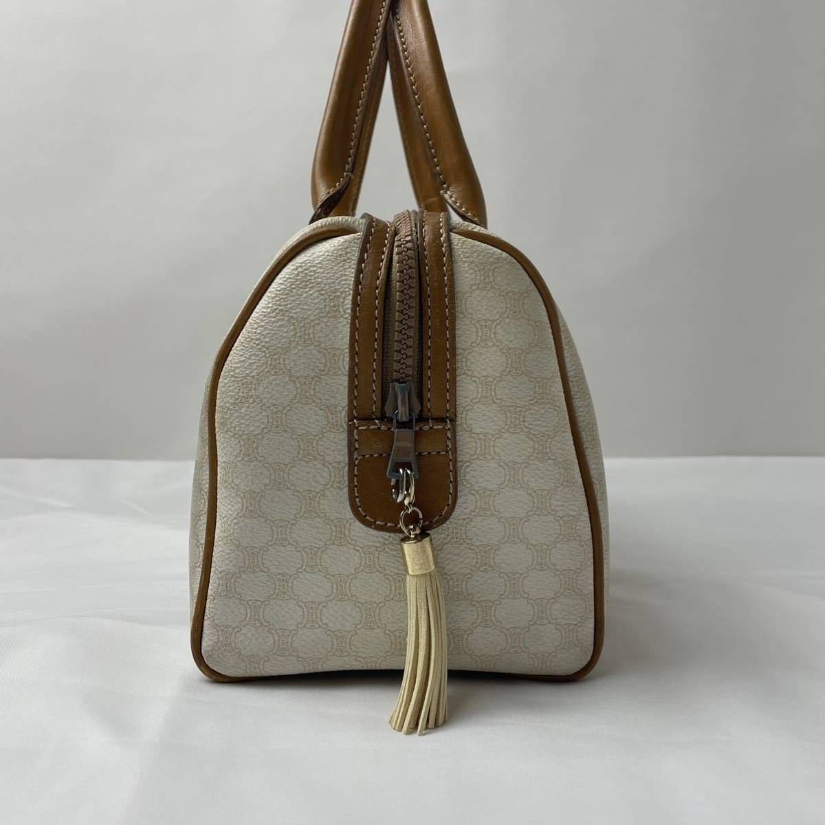 ☆1円スタート☆ 稀品 希少 CELINE セリーヌ トリオンフ ホワイト 