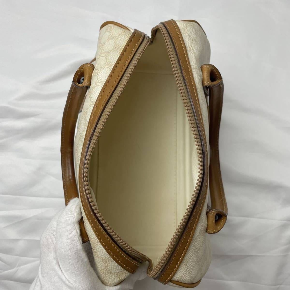 ☆1円スタート☆ 稀品 希少 CELINE セリーヌ トリオンフ ホワイト