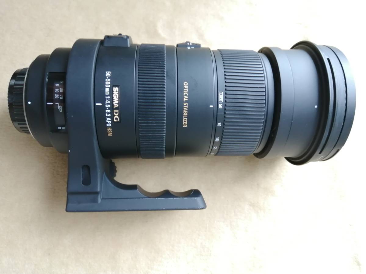 50-500mm SIGMA APO DG HSM F4-6.3 D シグマ □ F4.5-6.3 OS ソニーA