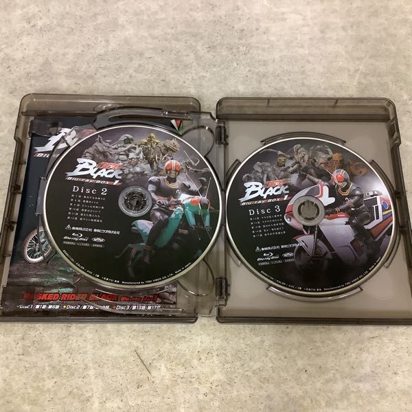 1円～ 仮面ライダーBLACK Blu-ray BOX 1～3 収納ボックス付 - 初回版