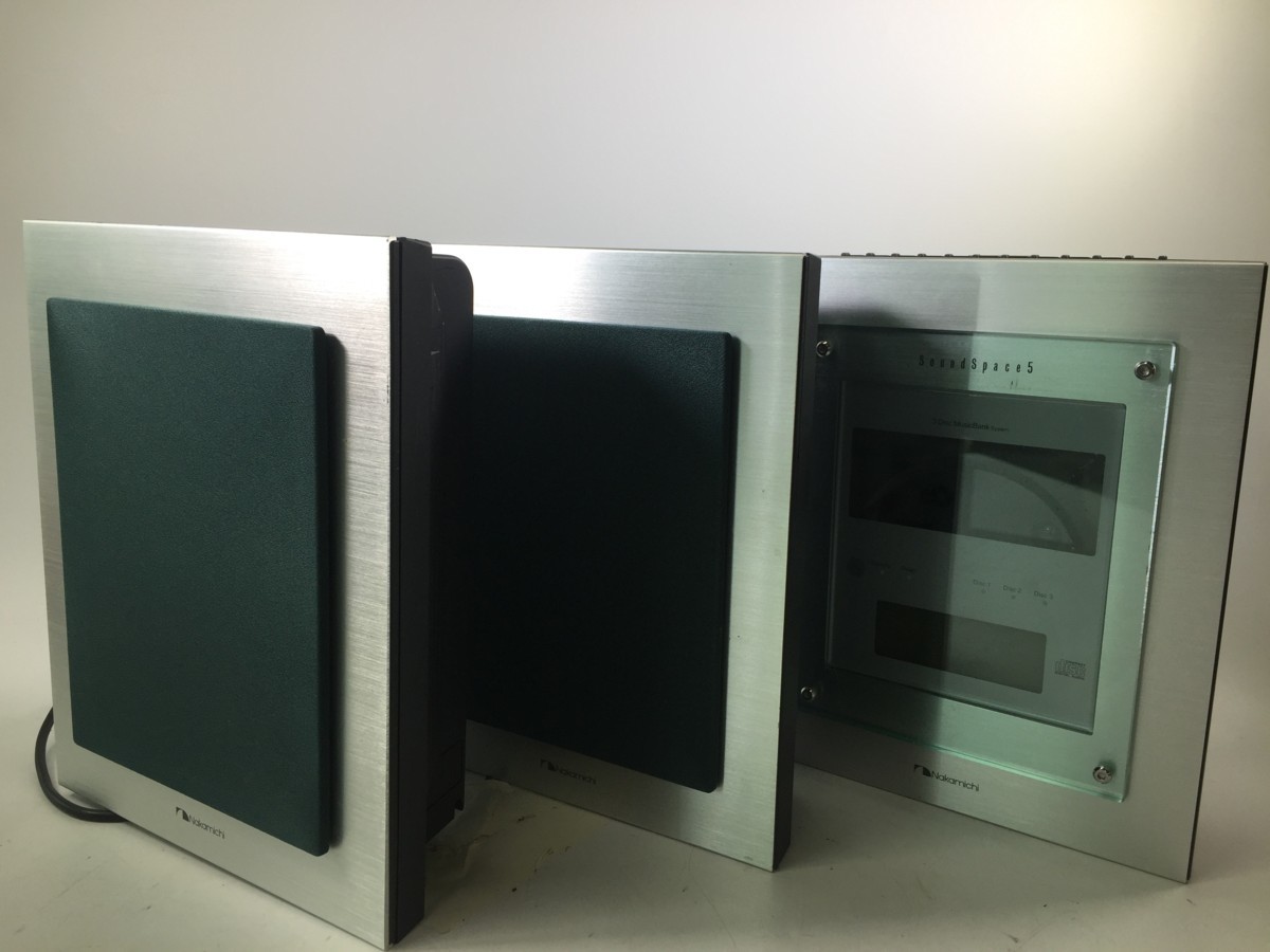 ♪△【まとめ売り品 Nakamichi ナカミチ】CDプレーヤー/スピーカー 3点