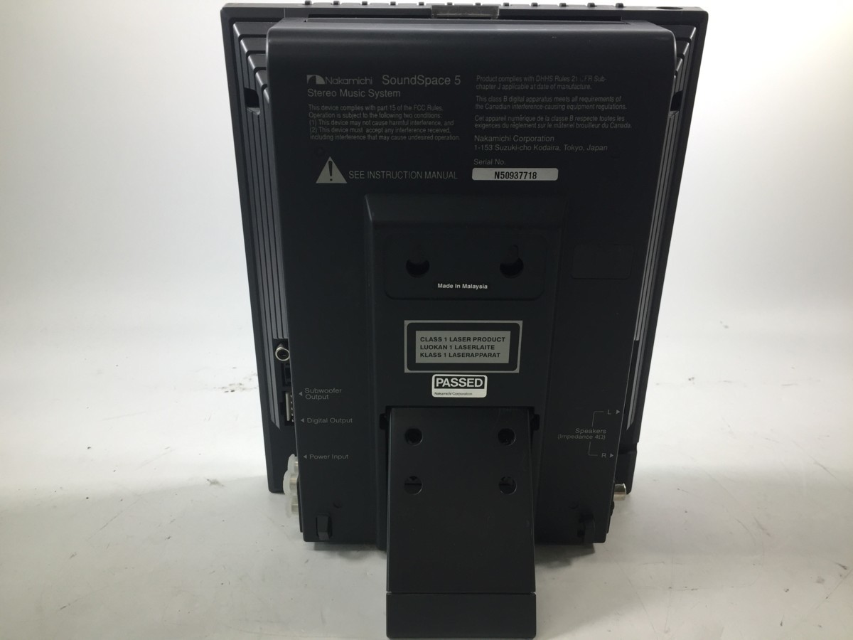 ♪△【まとめ売り品 Nakamichi ナカミチ】CDプレーヤー/スピーカー 3点