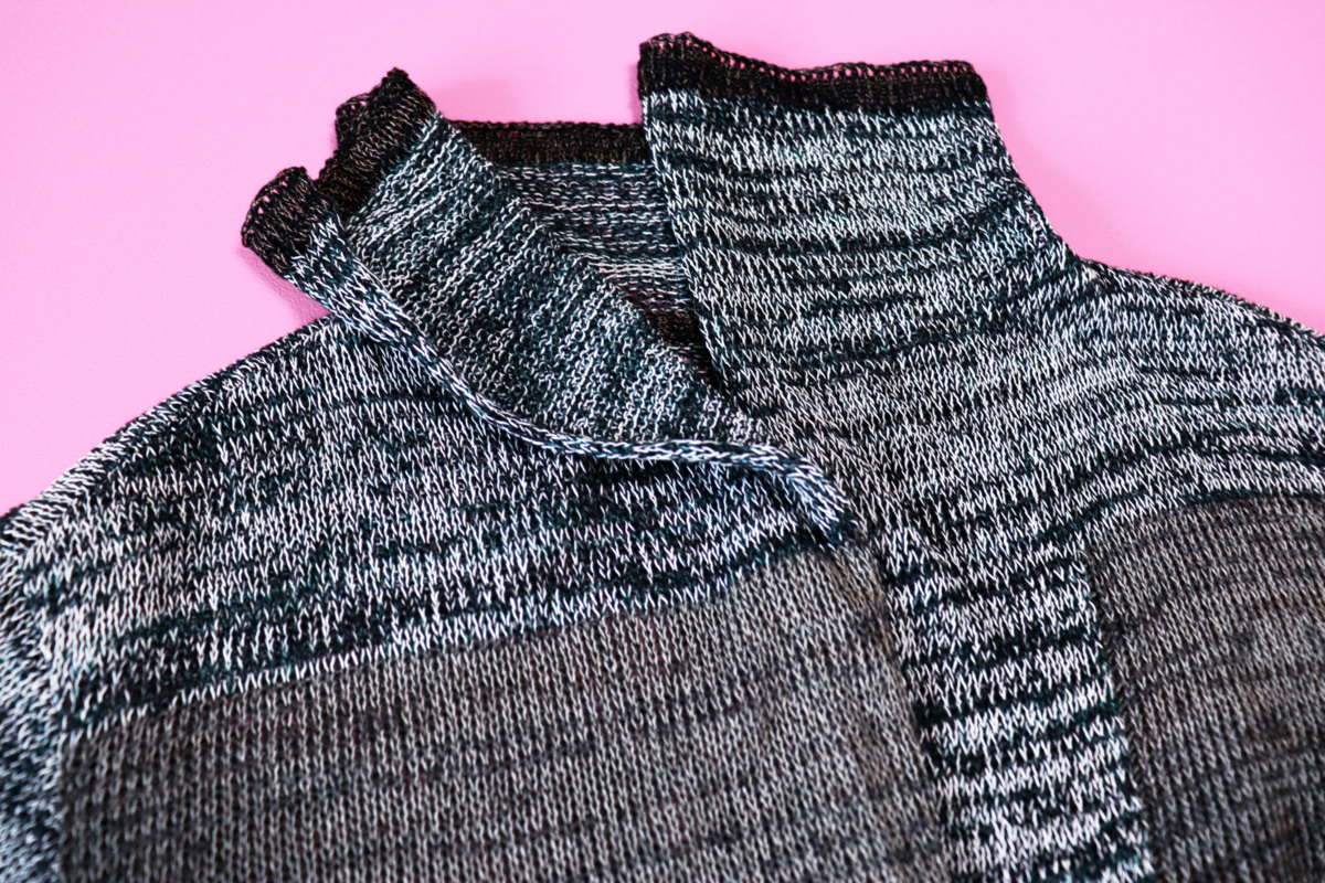 ☆未使用☆iinesイイネス/エムアンドキョウコ佐藤繊維/ピン付ロング  