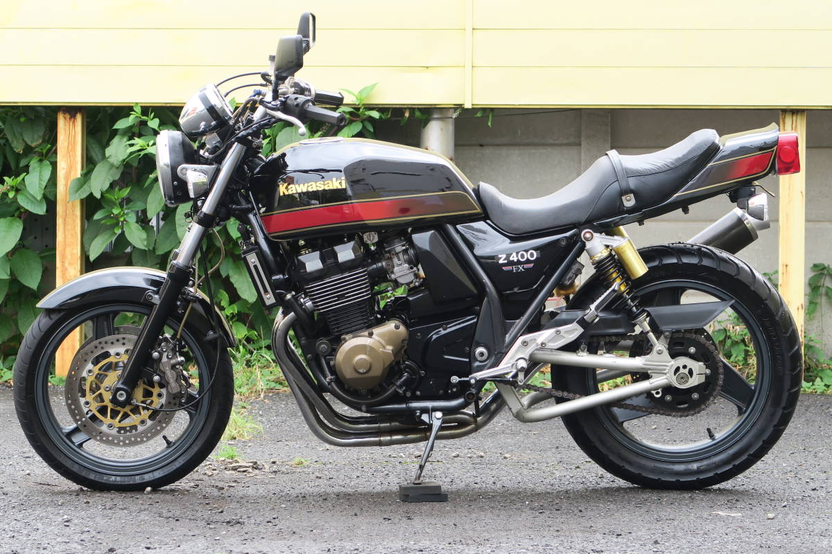 1円から オーラ全開 Z400FX仕様 E4カラー ZRX400改後期型6ポット