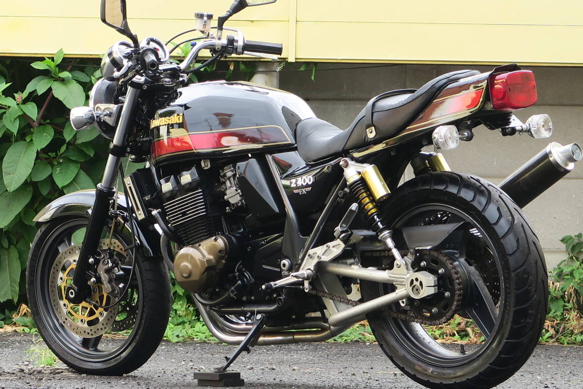 1円から オーラ全開 Z400FX仕様 E4カラー ZRX400改後期型6ポット