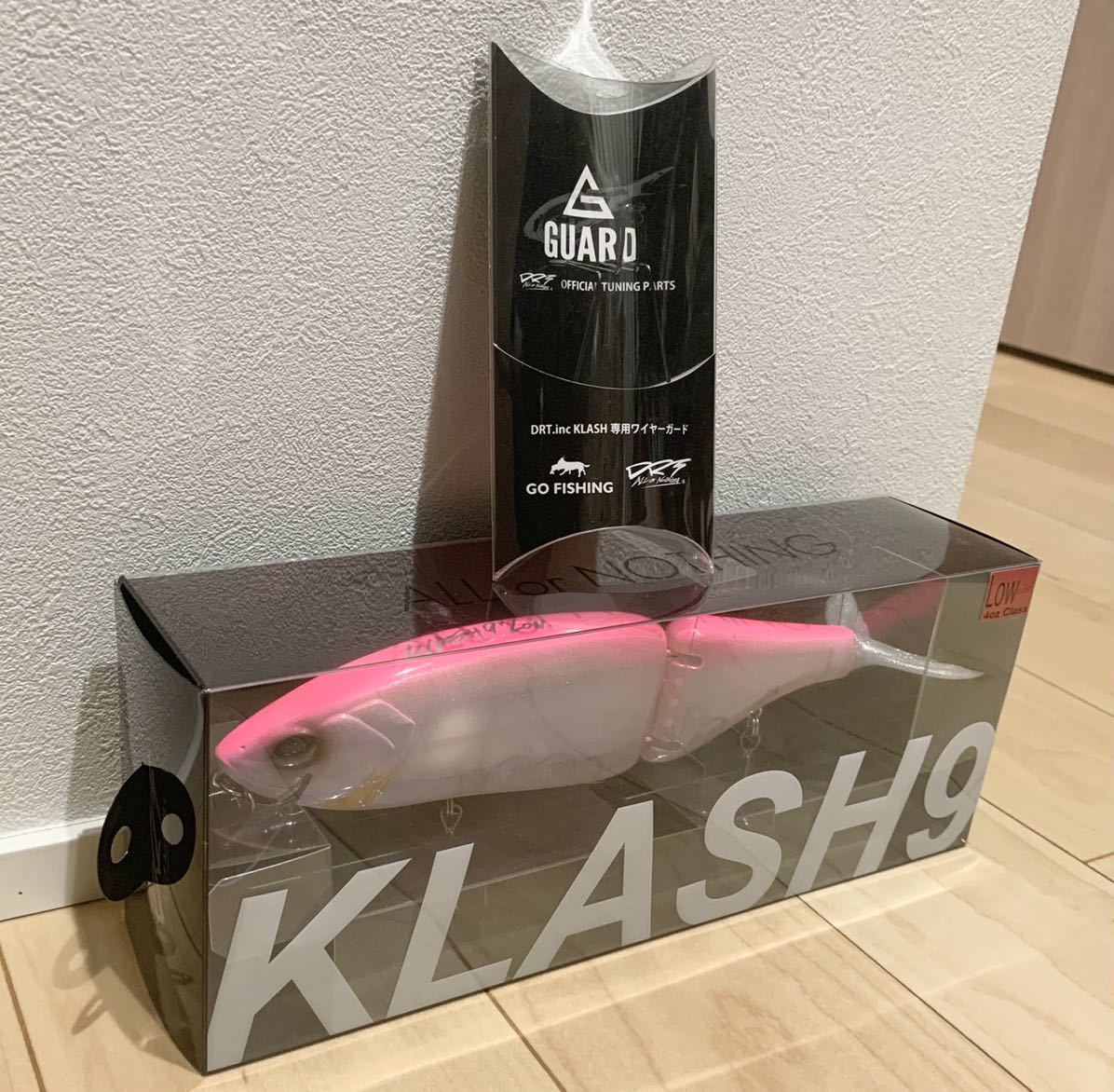 DRT klash9 長谷川ピンク ver1 クラッシュ9 Gガード ガンメタ ロー