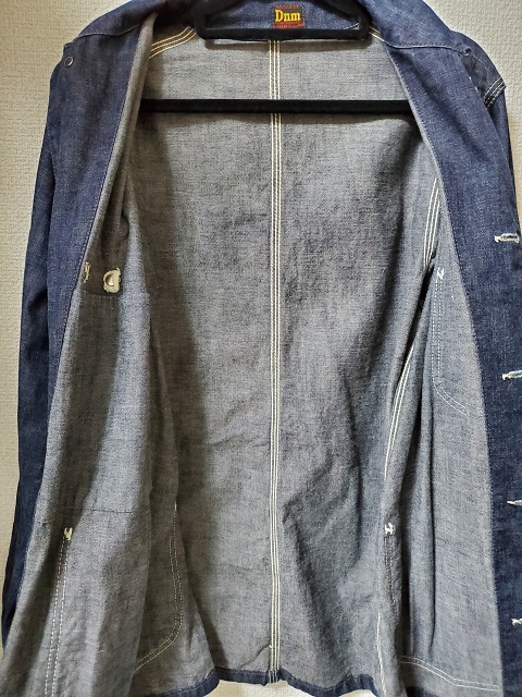Denime DENIM COVERALL JACKET 38 ORIZZONTI ドゥニーム デニム