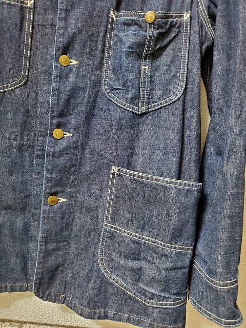 Denime DENIM COVERALL JACKET 38 ORIZZONTI ドゥニーム デニム