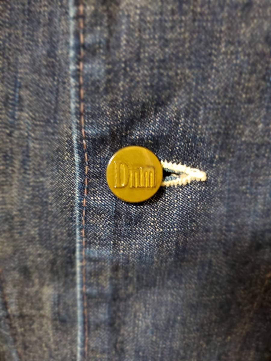 Denime DENIM COVERALL JACKET 38 ORIZZONTI ドゥニーム デニム
