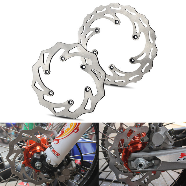 KTM フロントブレーキディスク 2枚セット 260/220mmフロントブレーキディスクメインローター KTM