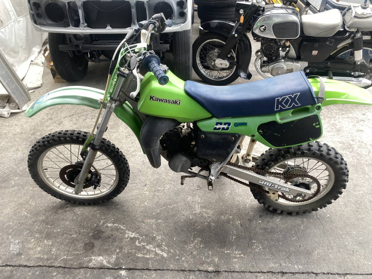 Kawasaki | - 1979-2017 history BidCars 99 カワサキ KX80 2スト